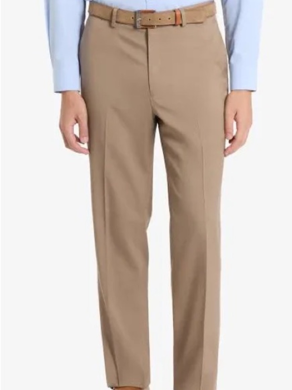 Chaps Men's Brown Straight-Leg Chino Pants